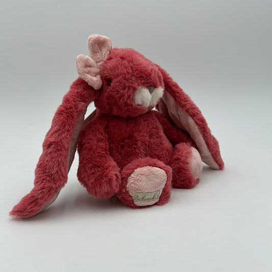 Peluche Lapin Rose Tulipe Bukowski - Friendly Kanina - Tulip Pink (30 cm)
